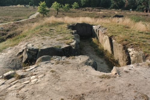 Dolmen 4 Necropolis de Oldendorfer Totenstatt Luhe Lüneburg Baja Sajonia Alemania