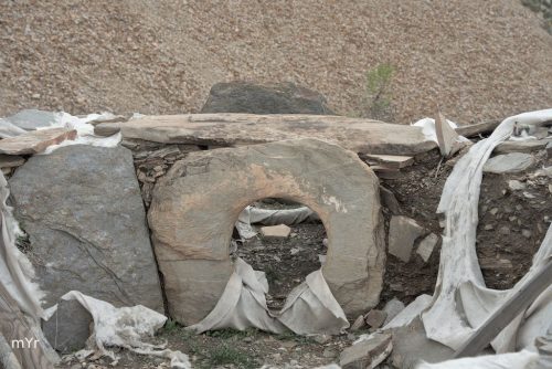 Necropolis calcolitica de Los Milanes foto  1-4 Abla Almeri Andalucía