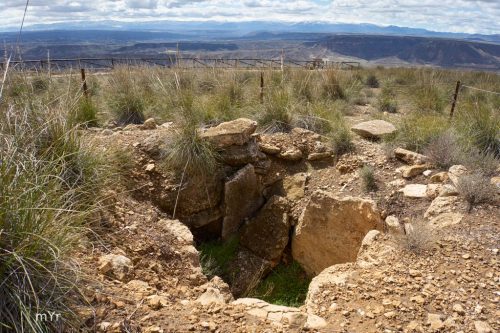 Dolmen 1 F1 Necropolis megalitica Morron de la meseta  Pedro Martinez Granada Andalucía