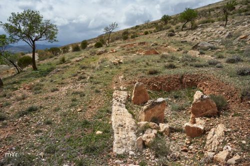 Dolmen 10 11 y 3 Necropolis de Panoria Darro Granada