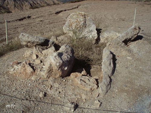 Dolmen Llano olivares 106 Gorafe Granada