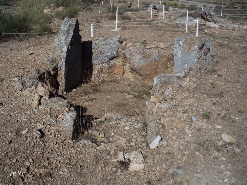 Dolmen Llano olivares 110 Gorafe Granada