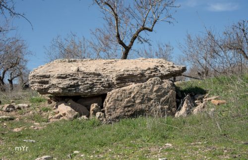 Dolmen cortijo del cura F3 Arenas del Rey Granada Andalucía