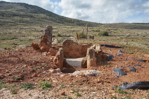 Dolmen de la Pandera de la Serrezuela F3 Moreda Granada Andalucía