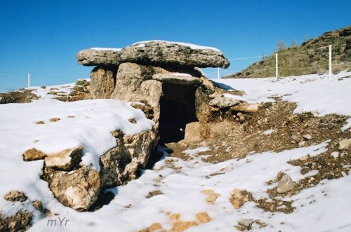 Dolmen-nº 134 Conquin alto F2 Gorafe Granada Andalucía