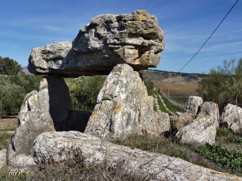 Dolmen-Chopo o de la Giganta F1 Ronda Malaga Andalucía