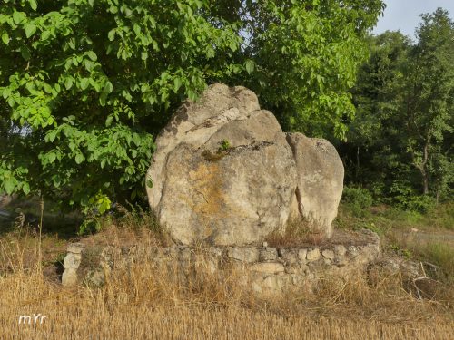Menhir Mijaralengua  Valle de Tobalina Burgos  Castilla y León
