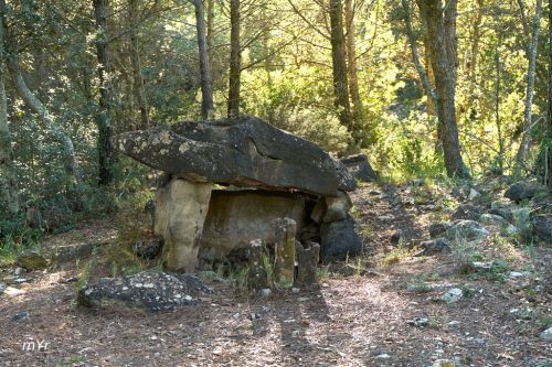 Dolmen-de-Castelltallat Serra-de-Castelltallat-Barcelona Cataluña