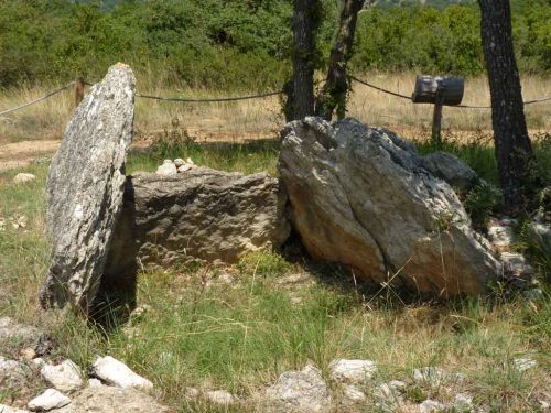Dolmen del Plá de Cuspinar F2 Moià Barcelona Cataluña