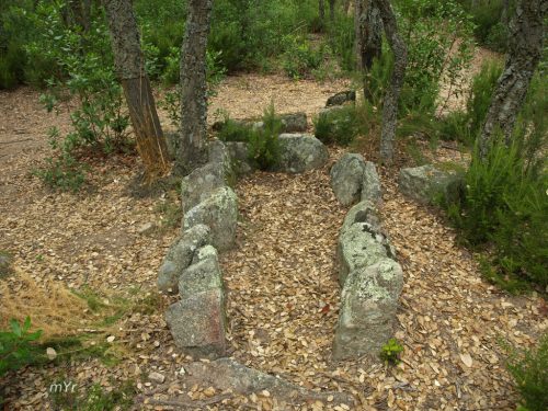 Cista de la Carretera de Calonge  Romanyá de la Selva - Girona Cataluña