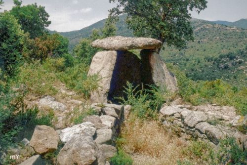 Dolmen-de-Arreganyats F3-Espolla-Girona Cataluña