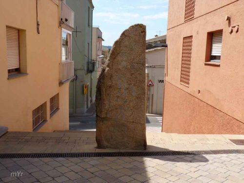 Menhir-d'en-Llach-Llagostera-Girona Cataluña
