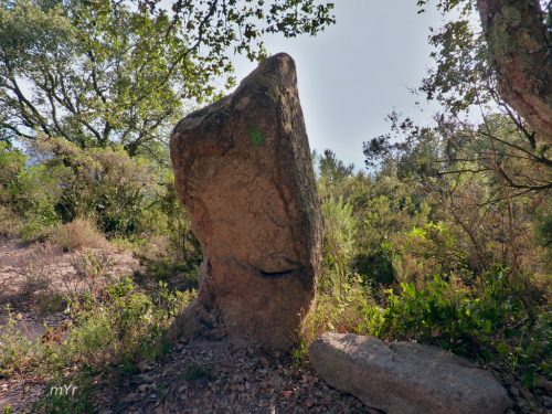 Menhir-de-Montllor-Tossa-de-Mar-Girona Cataluña