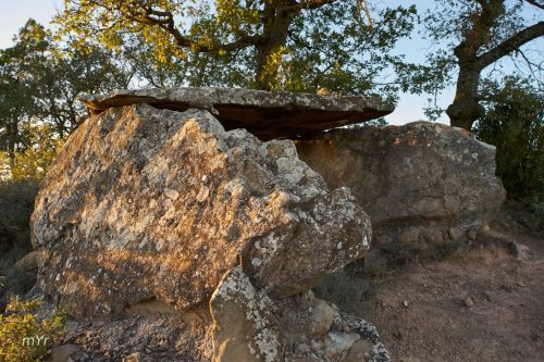 Dolmen Collet de Sú F1 Pinos Lleida Cataluña