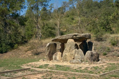 Dolmen de Sòls de Riu F1 Baronía de Rialb Lleida Cataluña