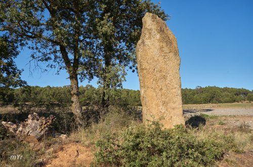 Menhir de Gangolells   Riner Lleida Cataluña