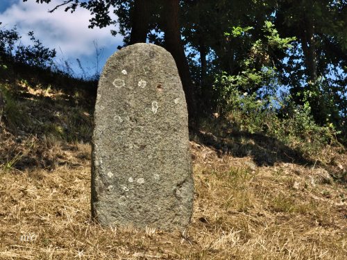 Menhir de Biru 'e Concas Sorgono Nuoro Cerdeña-Italia