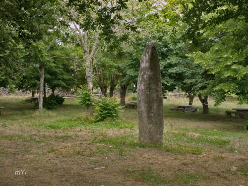 Menhir de Sa Perda Longa o Sa Itria Lodine Nuoro Cerdeña-Italia