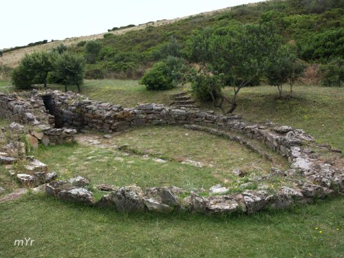 Pozo sagrado de Sa Testa Olbia Tempio Cerdeña-Italia