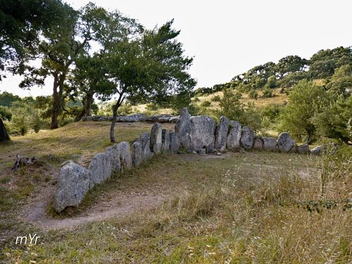 Tomba dei giganti di Pascaredda F1 Calangianus Olbia Tempio Cerdeña-Italia