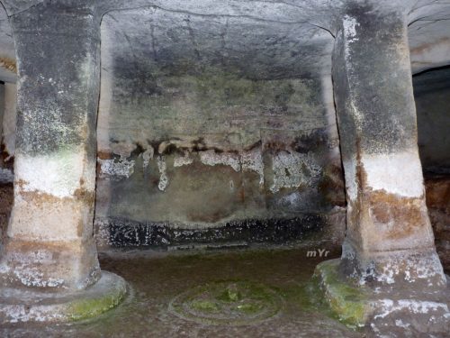 Necropolis Mesu e montes tumba II Ossi Sassari Cerdeña-Italia