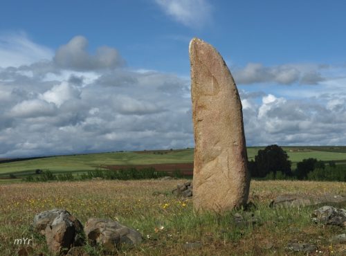 Menhir El Rabano F1 Valencia del Ventoso Badajoz Extremadura
