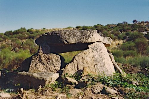 Dolmen Huerta de las monjas F1 Valencia de Alcantara Cáceres Extremadura
