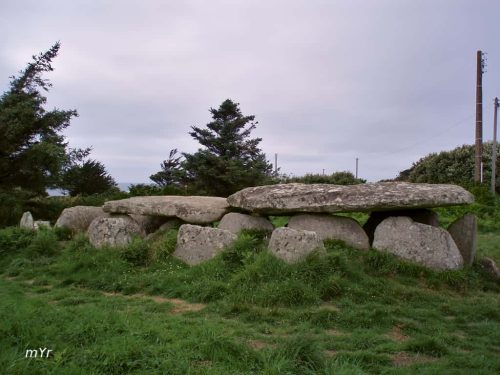 Allée couverte de Ty-Lia Ile-Grande Pleumeur-Bodou Lannion Côtes-d'Armor Bretaña