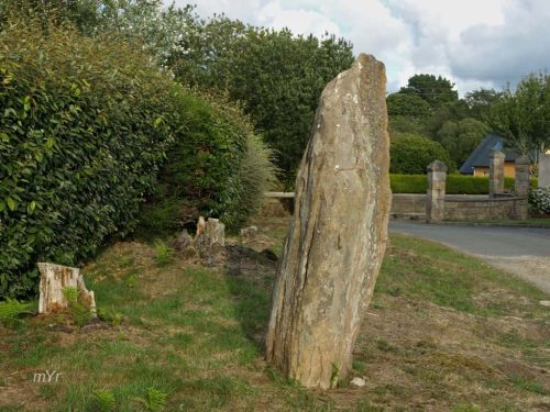Menhir de Kerariou Trébeurden Lannion Côtes-d'Armor Bretaña