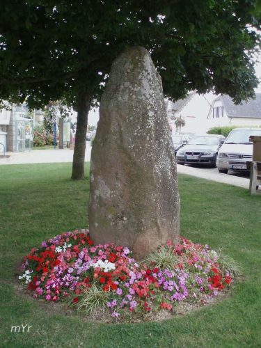 Menhir de Toëno Trébeurden  Lannion Côtes-d'Armor Bretaña