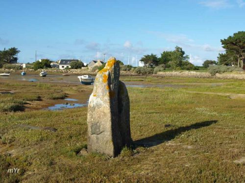 Menhir de Toëno Trébeurden Lannion Côtes-d'Armor Bretaña