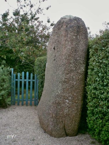 Menhir de Trémarche Trégastel Lannion Côtes-d'Armor Bretaña