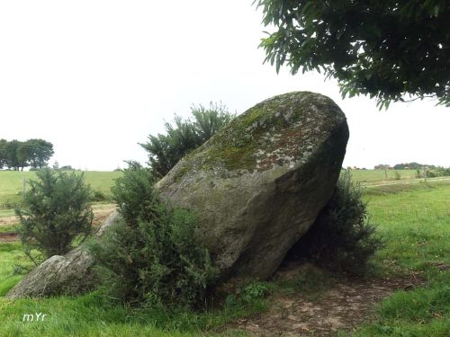 Menhir-de-la-Coudre-Langourla-Côtes-d'Armor  Bretaña
