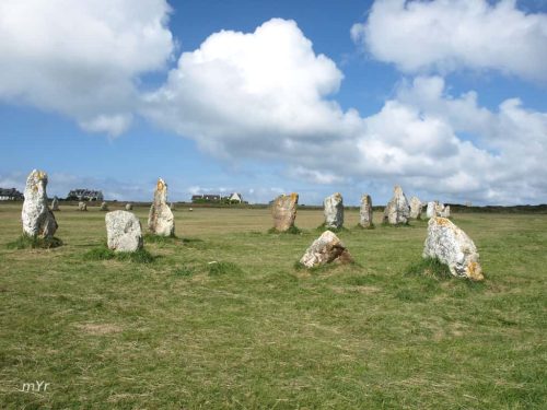 Alineamiento de Lagatjar F3 Camaret-sur-Mer  Brest Finistère Bretaña