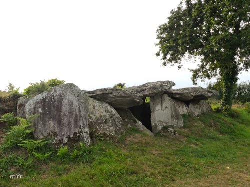 Allée couverte de Kerbannalec Beuzec-Cap-Sizun Quimper Finistère Bretaña