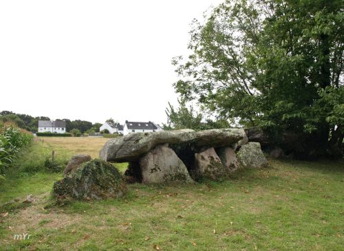 Allée couverte de Kergoustance F1 Moëlan-sur-Me Lorient Finistère Bretaña