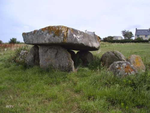 Dolmen de Diévet Plounéour Brest -Trez Finistère Bretaña