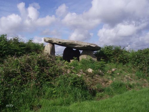 Dolmen de Kerbervas Plouider Brest Finistère Bretaña