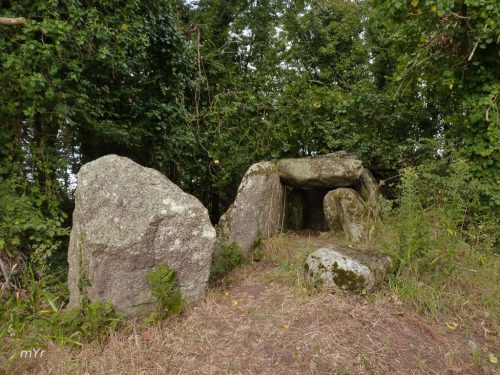 Dolmen de Lestrigniou Plomeur Quimper Finistère Bretaña