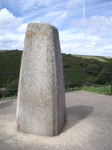 Estela de Beg ar Chaste Plouguerneau  Brest Finistère Bretaña