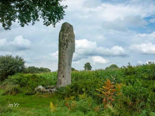 Menhir-St.-Jean-Scaër Quimper Finistère Bretaña