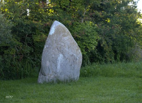 Menhir de Lanva Guilvinec Quimper Finistère Bretaña