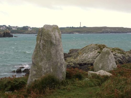 Menhir de Parc-ar-Varret Porspoder Brest Finistère Bretaña
