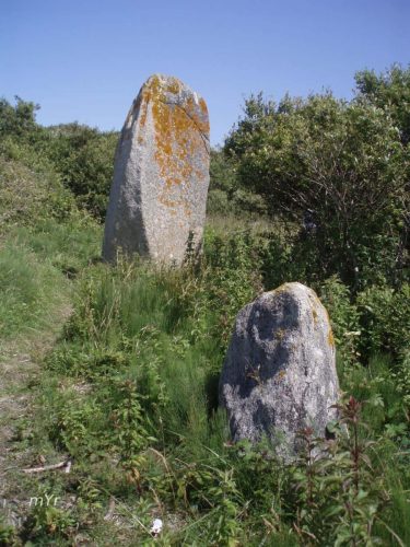 Menhirs de Kerharo  Plomeur Quimper Finistère Bretaña