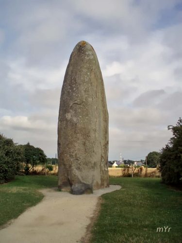 Menhir de Champ-Dolent Dol-de-Bretagne Saint-Malo Ille-et-Vilaine Bretaña
