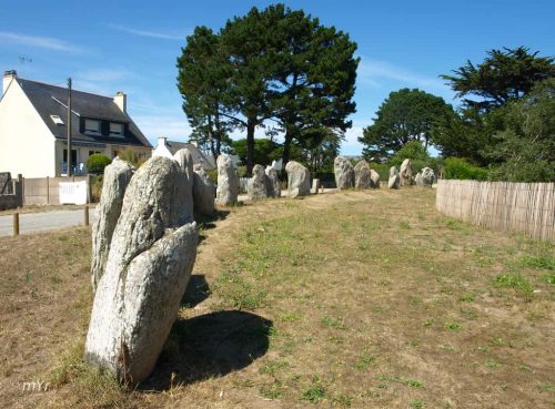 Cromlech de de Saint-Pierre Quiberon Lorient  Morbhian Bretaña