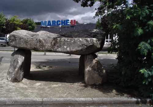 Dolmen Carnac Plage Carnac Vannes Morbhian Bretaña Bretaña