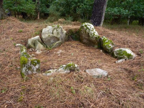 Dolmen Er roc'h B Carnac Vannes Morbhian Bretaña