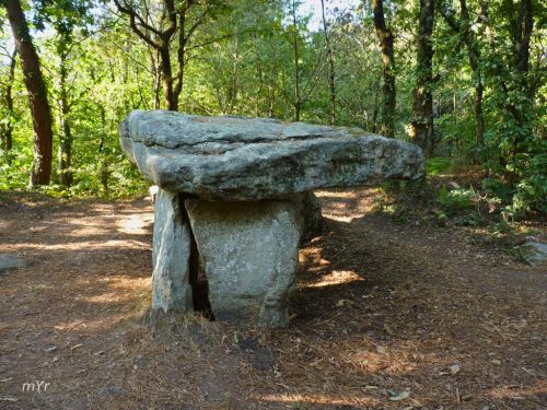 Dolmen Kerporel Riantec  Lorient  Morbihan Bretaña