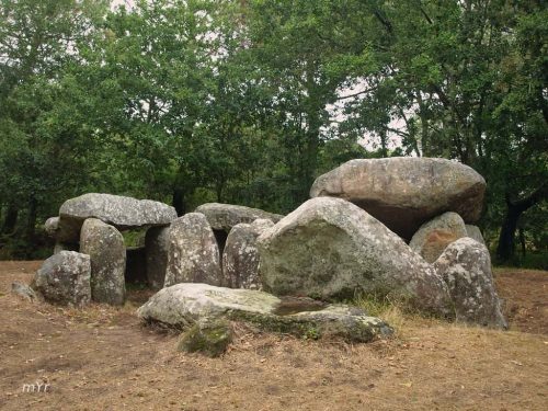 Dolmen de Keriaval F1 Carnac Vannes Morbihan Bretaña